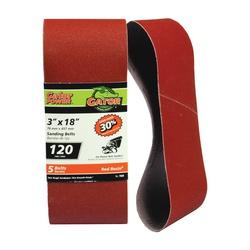 Gator 7030 Sanding Belt 3 in W 18 in L 120 Grit Fine Aluminum Oxide