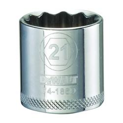 DeWALT DWMT74186OSP Hand Socket 21 mm Socket 3/8 in Drive 12-Point