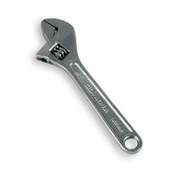 Olympia Tools 01-006 Adjustable Wrench 6 in OAL 3/4 in Jaw Steel Chrome