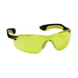 3M 47013-WV6 Safety Glasses Anti-Fog Anti-Scratch Lens Black/Yellow Frame