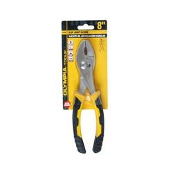 Olympia Tools 10-008 Slip Joint Plier 8 in OAL Black/Yellow Handle