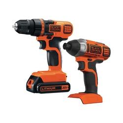 Black+Decker BD2KITCDDI Combo Kit 2-Tool Battery Included Yes