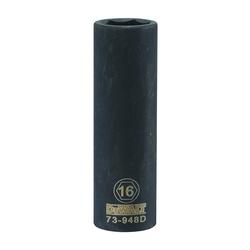 DeWALT DWMT73948OSP Impact Socket 16 mm Socket 1/2 in Drive 6-Point