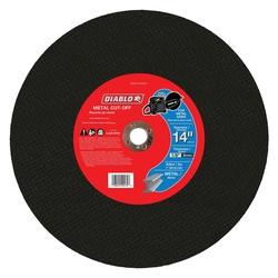 Diablo DBD140125A01F Cut-Off Disc 14 in Dia 1/8 in Thick 1 in Arbor