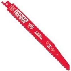 Diablo DS0908BFD5 Reciprocating Saw Blade 9 in L 8/10 TPI Bi-Metal