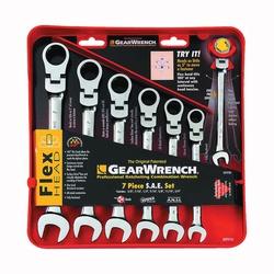 GearWrench 9700 Wrench Set 7-Piece Steel Specifications SAE Measurement