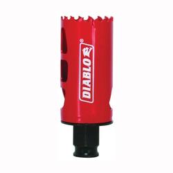 Diablo DHS1375 Hole Saw 1-3/8 in Dia 2-3/8 in D Cutting 3/8 in Arbor