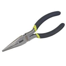 Master Mechanic 213178 Long Nose Plier 6 in OAL Cushion Grip Double Dip