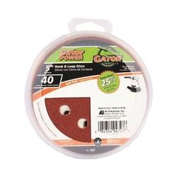 Gator 4347 Sanding Disc 5 in Dia 40 Grit Aluminum Oxide Abrasive Vented