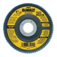 DeWALT DW8308 Flap Disc 4-1/2 in Dia 7/8 in Arbor Coated 60 Grit