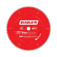 Diablo D1284CD Circular Saw Blade 12 in Dia 1 in Arbor 84-Teeth Carbide