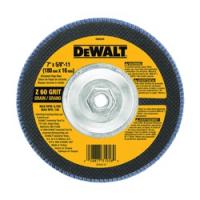 DeWALT DW8329 Flap Disc 7 in Dia 5/8-11 Arbor Coated 60 Grit Zirconium
