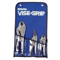 IRWIN VISE-GRIP 323S Locking Pliers Set 3-Piece Alloy Steel Silver