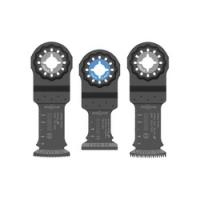Bosch Starlock OSL003VP Oscillating Blade Set 1-1/4 in Carbide/HCS