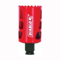 Diablo DHS1750 Hole Saw 1-3/4 in Dia 2-3/8 in D Cutting 3/8 in Arbor