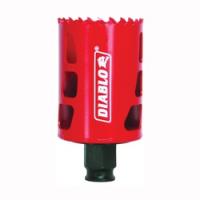 Diablo DHS1875 Hole Saw 1-7/8 in Dia 2-3/8 in D Cutting 3/8 in Arbor