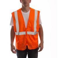 TINGLEY Job Sight V70639.2X-3X Safety Vest 2X/3X Fits to Chest Size 60
