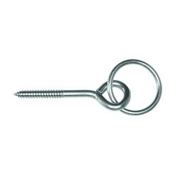 Campbell T7663550 Hitch Ring with Screw Eye Bolt Steel Zinc
