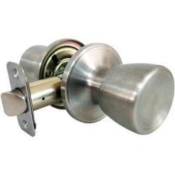 TRU-GUARD TS630B Passage Door Lock Knob Handle Stainless Steel