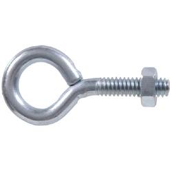 Hardware Essentials 320706 Eye Bolt with Nut 1/4-20 Thread Coarse Thread