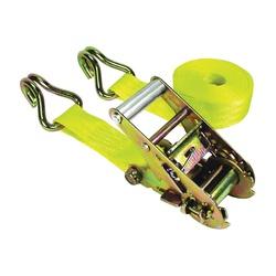 KEEPER 05519 Tie-Down 1-3/4 in W 15 ft L Polyester Yellow 1666 lb