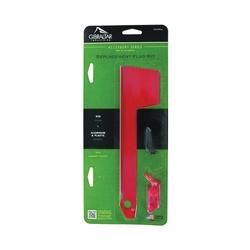 Gibraltar Mailboxes RF000R06 Mailbox Kit Aluminum Red