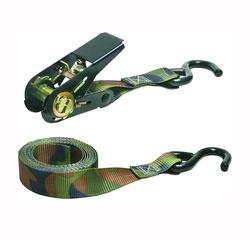 KEEPER 03508-V Tie-Down 1 in W 8 ft L Camouflage 400 lb S-Hook End