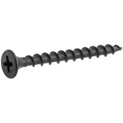 HILLMAN 47130 Drywall Screw #8 Thread 3 in L Coarse Thread Phosphate