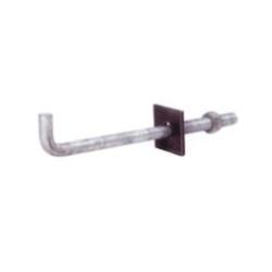 Grip-Rite 1210AB50 Anchor Bolt with Nut and Washer 1/2 in Dia 10 in L