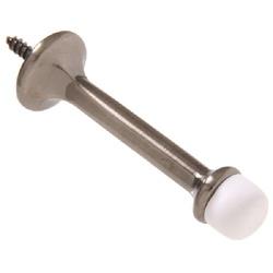 Hardware Essentials 852928 Standard Rigid Door Stop Pewter