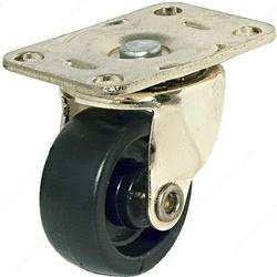 Richelieu F24407 Light-Duty Swivel Caster without Brake 1-7/32 in Dia