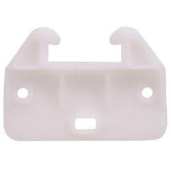 Hardware Essentials 851542 Drawer Guide Plastic White