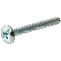 HILLMAN 6791 Machine Screw #8-32 Thread 2 in L Round Head Combination