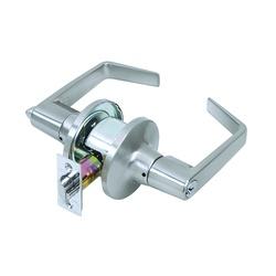 Tell Manufacturing CL100201 Entry Lever Steel Satin Chrome