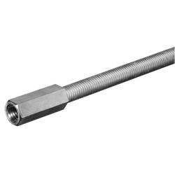 Steelworks 11842 Coupling Nut Coarse Thread #10-24 Thread Steel