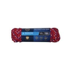TRU-GUARD 643591 Rope 1/2 in Dia 100 ft L 220 lb Working Load