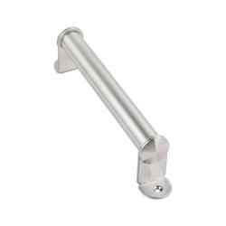 National Hardware N187-018 Round Pull 10 in H Stainless Steel