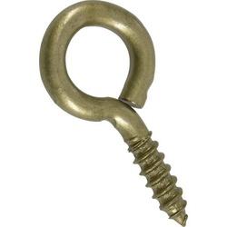 HILLMAN 322626 Screw Eye 2-5/8 in OAL Steel Gold