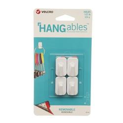 VELCRO Brand Hangables VEL-30102-USA Removable Wall Hook 0.5 lb 4-Hook