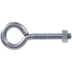 Hardware Essentials 320722 Eye Bolt with Nut 5/16-18 Thread Steel