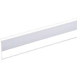 Frost King DS101CL Self Stick Door Sweep 36 in L 1-1/2 in Insert Vinyl