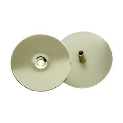 First Watch Security 1172 Hole Cover Polished Brass For 1-3/4 in Thick