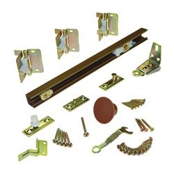 Johnson Hardware 1700363H Bi-Fold Hardware Set 48 in L Track Top Mounting
