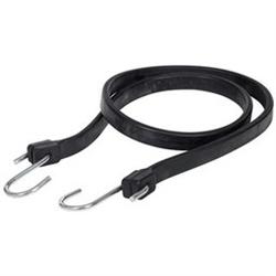 KEEPER 06245 Strap 3/4 in W 45 in L EPDM Rubber Black S-Hook End