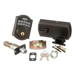 TRU-GUARD GA7X7D01AA KD Electronic Deadbolt 3 Grade Different Key Aged