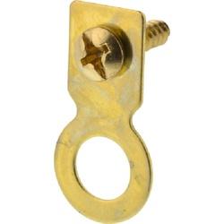 HILLMAN 122225 Flat Ring Hanger Brass