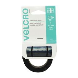 VELCRO Brand One Wrap 90302 Fastener 3/4 in W 48 in L Velcro Black
