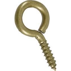 HILLMAN 322627 Screw Eye 2-7/8 in OAL Steel Gold