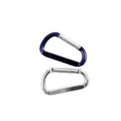 Custom Accessories 17562 D-Key Ring 3-1/8 in OAL Stainless Steel Assorted