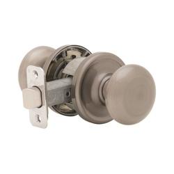 Kwikset 720J15CP6AL Door Knob Satin Nickel 1-3/8 to 1-3/4 in Thick Door